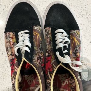 Comic style vans